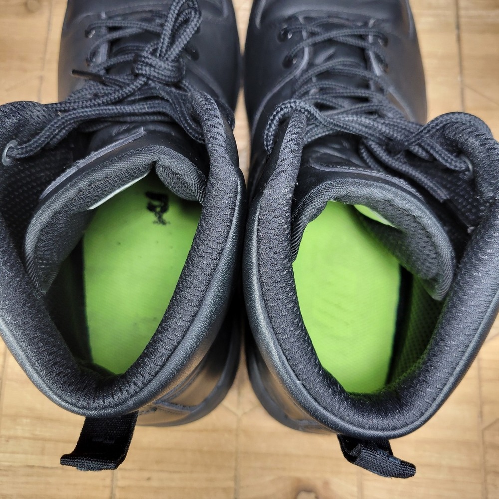 Nike Manoa Mid Men's Size 13 Winter Sneaker Boots Triple Black Leather - Picture 12 of 16